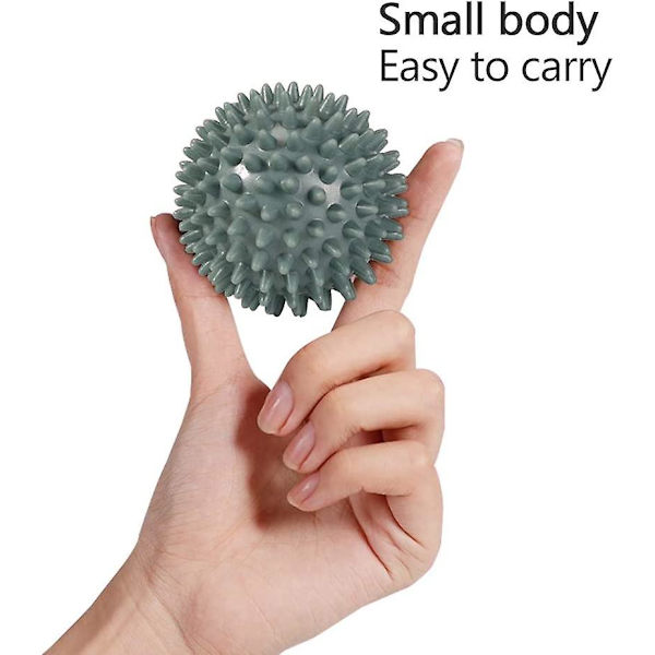 Set med 2 igelkottbollar med nubbar, igelkottboll, massagebollar