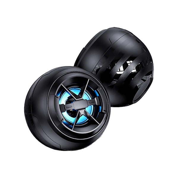 Kablet datamaskin dobbelthøyttaler lyd skrivebord hjem bærbar liten lyd USB kablet høyttalere subwoofer lyd（svart）