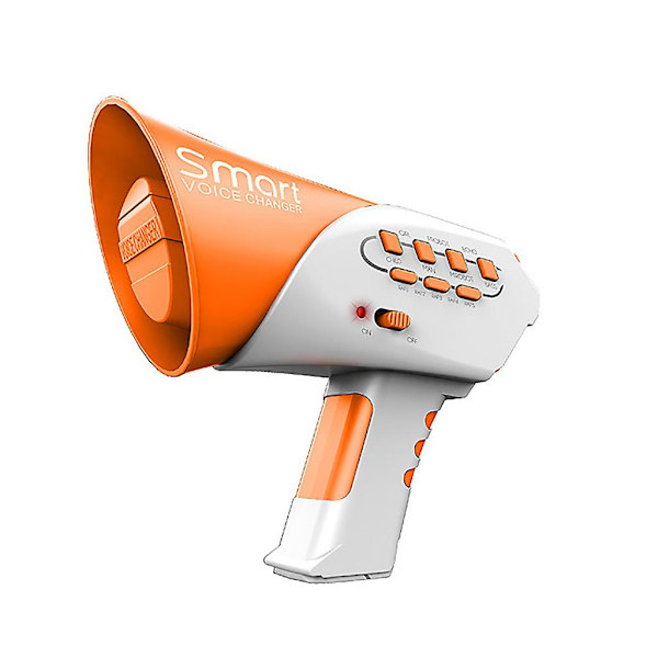 Rea utförsäljning Smart Voice Changer Barnens Röstväxlare（Fri Storlek，Orange）