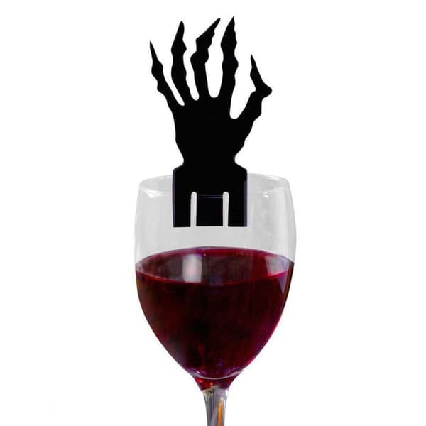 Halloween dekorationsglas, 9,2x5,5 cm, 10 stk.