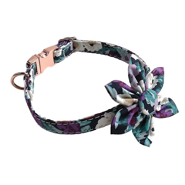 Spring/summer Dogtie 3.2-inchpet Tie Dog Tie Collar Is Suitable For Small To Medium Sized（Purple）