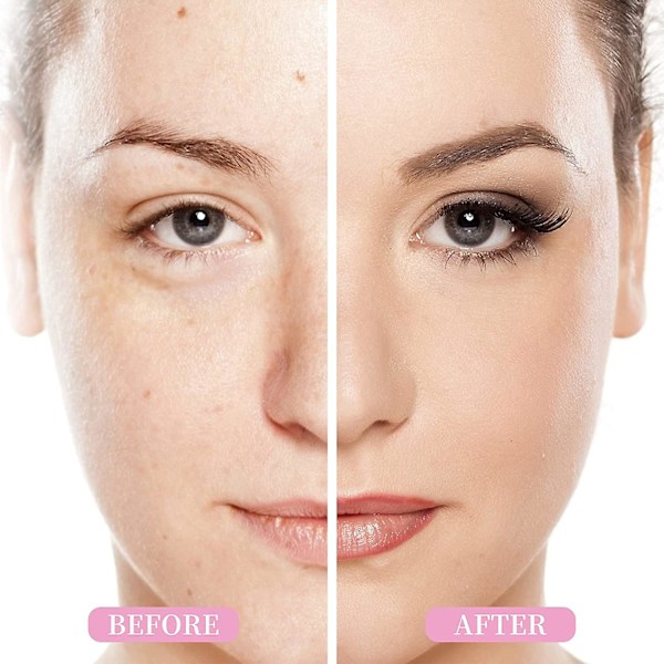 Ögonbrynsmall Ögonbrynsformare Set 24 Stilar 3 Minuter Makeup Verktyg, återanvändbara Ögonbrynsmall Ögonbrynsgel Ögonbrynsfärg Färgstenciler, lämpliga för 98% F