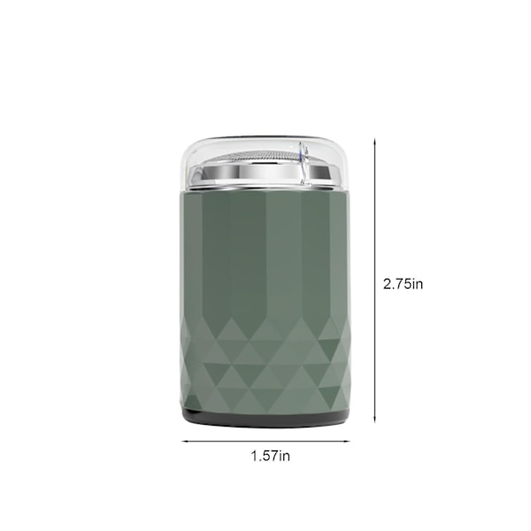 Mini bærbar elektrisk barbermaskin for menn Lommeformat bærbar barbermaskin USB oppladbar Mini elektrisk barbermaskin Egnet for hjem, bil, reise