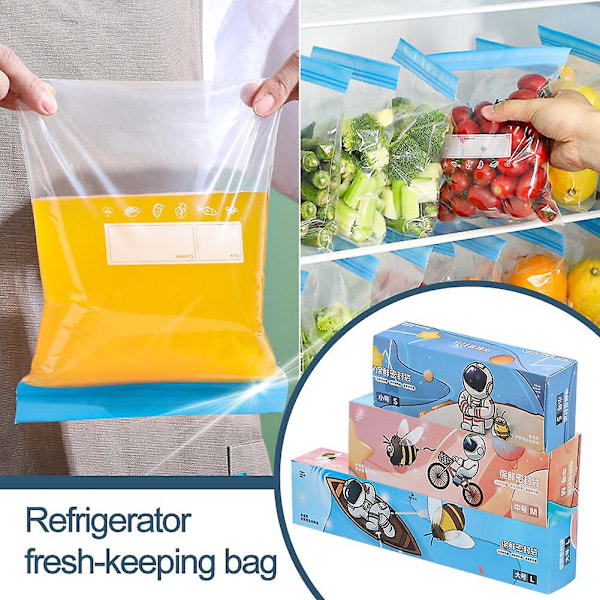 Food-grade Sealed Fresh-keeping Refrigerator Sub-packing Frozensealing Storag（30pcs per box）