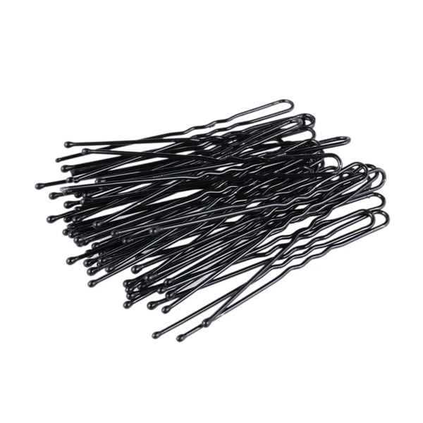 300 st hårspänne U-form svart hårspänne Halkfritt grepp tunna hårspännen kvinnor hårspännen