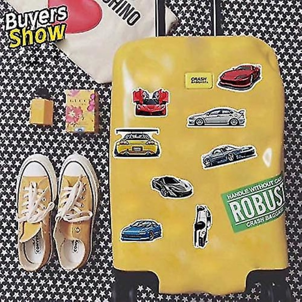 2024, 100 stk Jdm Racing Bilklistremerker - Vanntette Bil Vinyl Vsco Klistremerker for Barn, Bærbar PC, Hydroflask