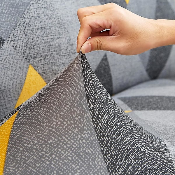Sofföverdrag utan armstöd stretch armlös soffa överkast 2-sits sofföverdrag