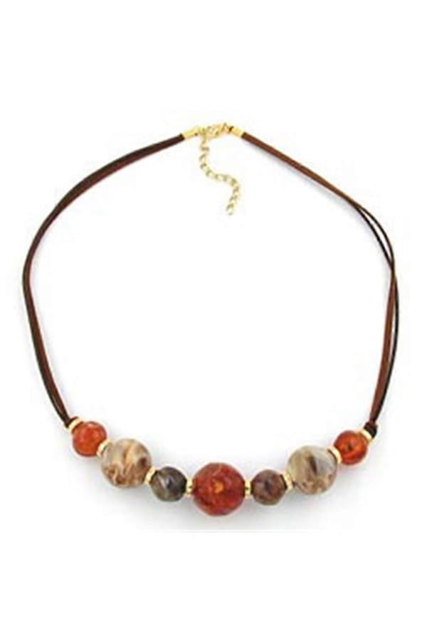 Halsband Bruna Pärlor 55cm - Gl02618
