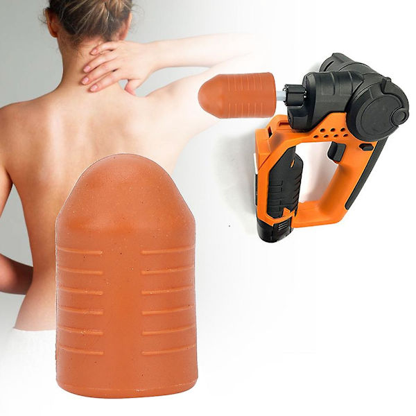 #11 Elektrisk Fascia Gun Massager Tillbehör - Utbytbart Massagehuvud