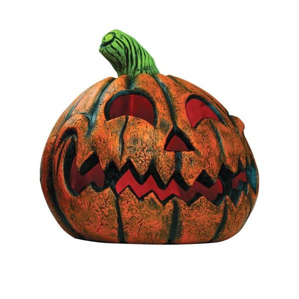 Halloween-gresskar laget av harpiks, 29 x 27 cm