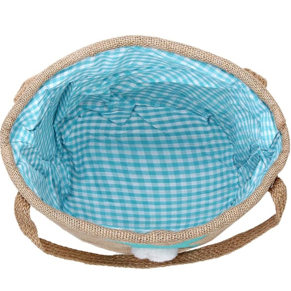 Påskehare Kurv Burlap Spand Tote