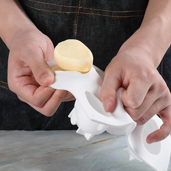 Påske Silikonformer for Baking Matkvalitet Silikon for Sjokoladekake Gele Pudding (Stor Kaninform)