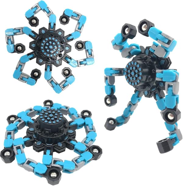 Fidget Spinners 4-pack Deformationsleksaker Fidget Spinners Fidgetleksak Barnens dag Födelsedagspresent Fidgetleksak för barn Pojkar Flickor