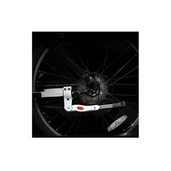 Justerbart sidostöd för cykel i aluminiumlegering Bipod (vit??)