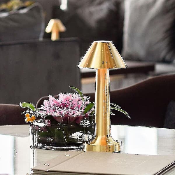 Trådlös skrivbordslampa med touchsensor för bar, sovrum, restauranginredning