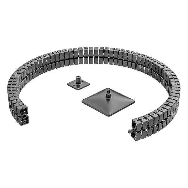 Trådning af rør|Desk Square Snake Conduit - Sort