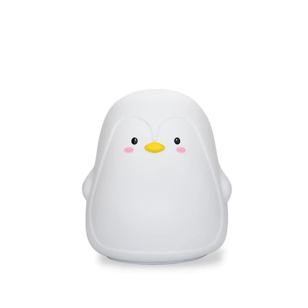 Søt pingvin nattlys - Lampe pingvinlampe silikon natt