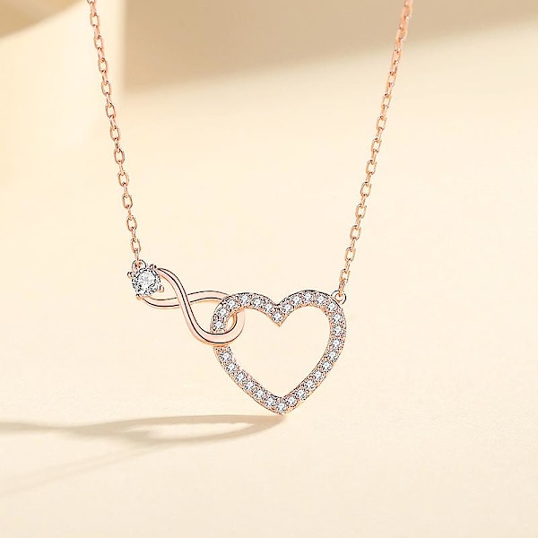Dww-1 Pices Minimalistisk Kärleksknut Halsband
