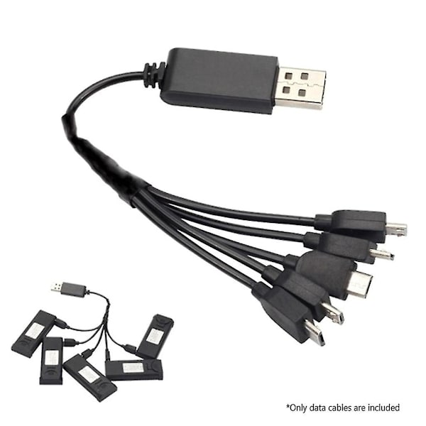 1 til 5 ladekabelkonverter USB mikro USB ladekabel for E58 Xs809