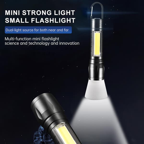 Taskulamppu Led-taskulamppu ladattava LED-taskulamppu（E）