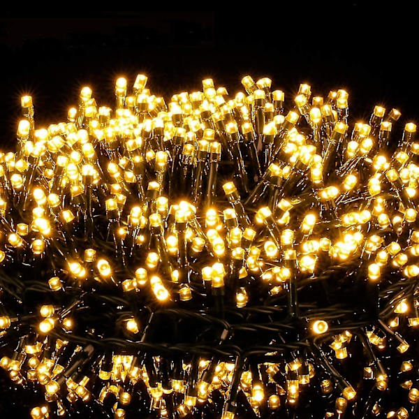 Led-keijuvalot, 22m 200 Led-valoa, Ip65 vedenpitävä, 8 tilaa