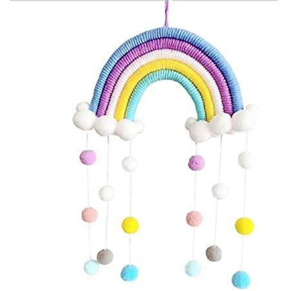 2024,regnbuevegghengende dekorasjon fargerik ball for barnerom jenter soverom babydusj barnehage