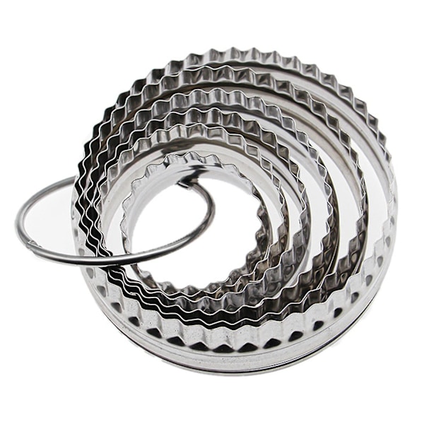 1 sett med kakeform i rustfritt stål, bærbare, DIY, non-stick, holdbare, dumplingsdeigformer, husholdningsartikler