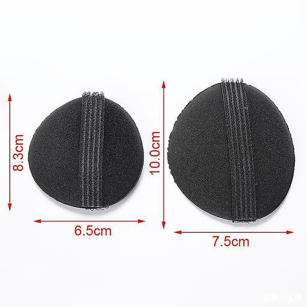 Hår Fluffig Honeycomb Shaper (Svart, 2 st)