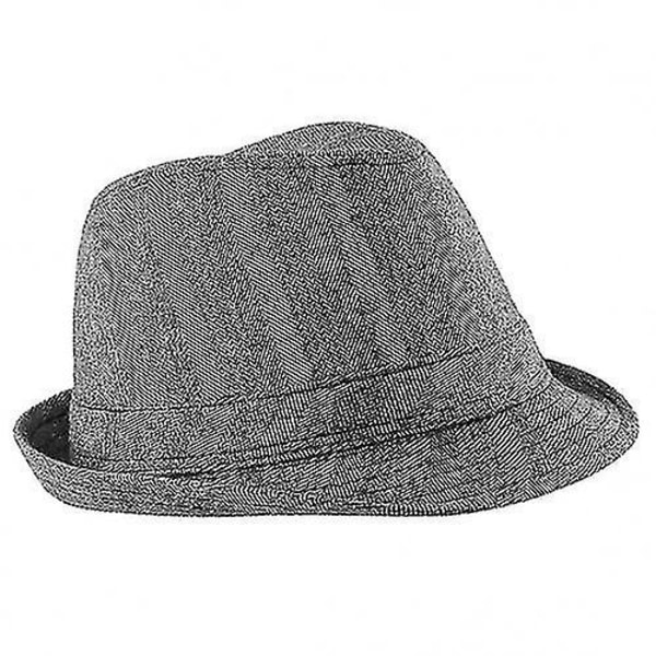 Unisex Urban Trilby-hatt (50 % ull)