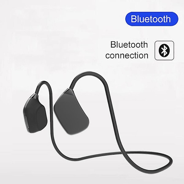 Beinledning Hovedtelefoner Bluetooth Trådløs Sport Nakkebånd Øretelefoner Håndfri Headset Stereo Med Mikrofon For Telefoner