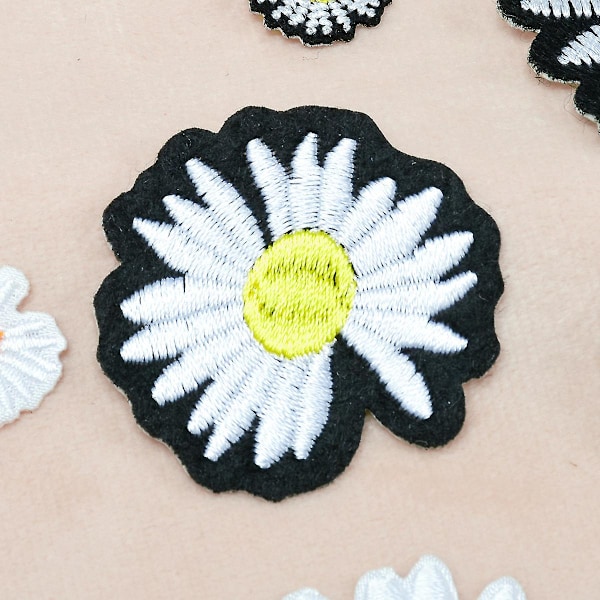 Dww-34 stk. broderi stryge-på patch, broderi applikationer broderi, stryge-på patches, broderi patch klistermærke, Brod applikation patches til tøj