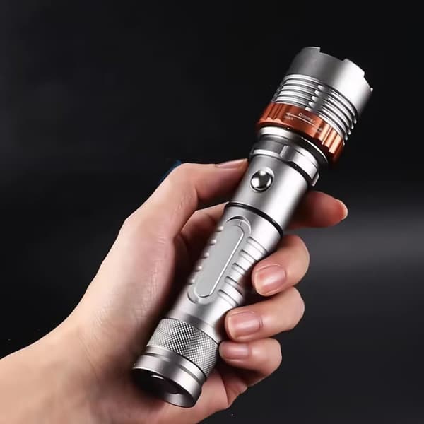 Flashlight Lighting LCD Batteri Flashlight（A）