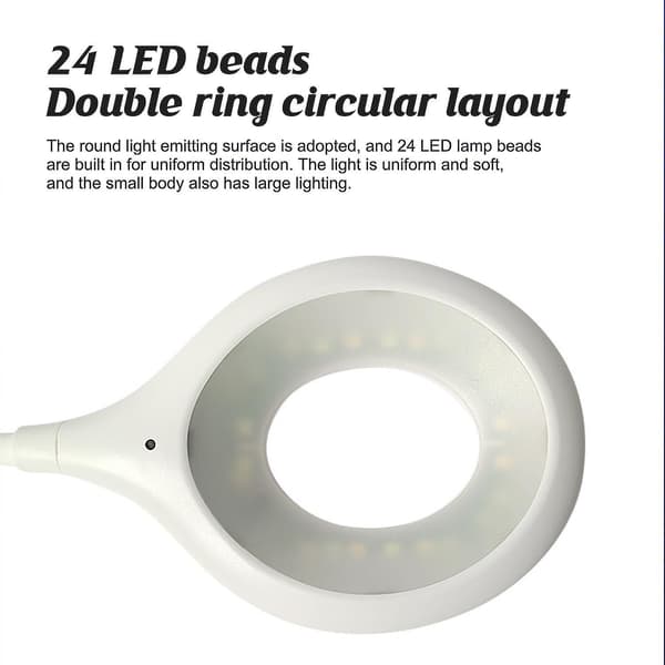 Led Læselampe Stemmestyring Usb Lys Smart Nattelys Til Soveværelse