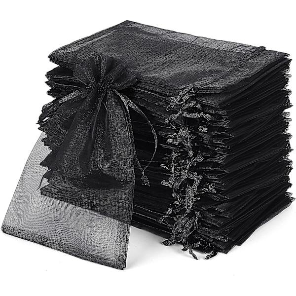120 st organza påsar 4x6 tum med dragsko. Smyckespåsar bröllopsfest