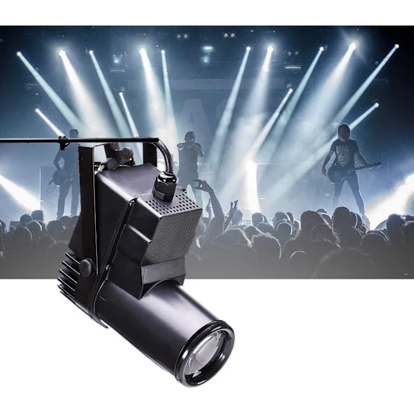 LED discolys LED pinspot strålekaster, 10W RGBW strålekaster, stadionlys