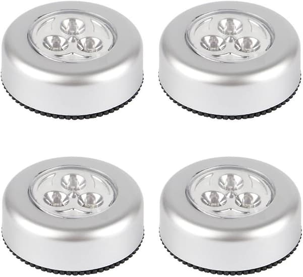 Touch Light Led Batteri Lys - 4 Stykker Trådløs Touch Light