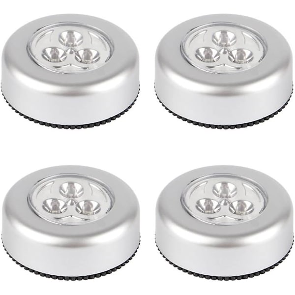 Touch Light Led Batterilampor - 4 st Trådlösa Touch Light