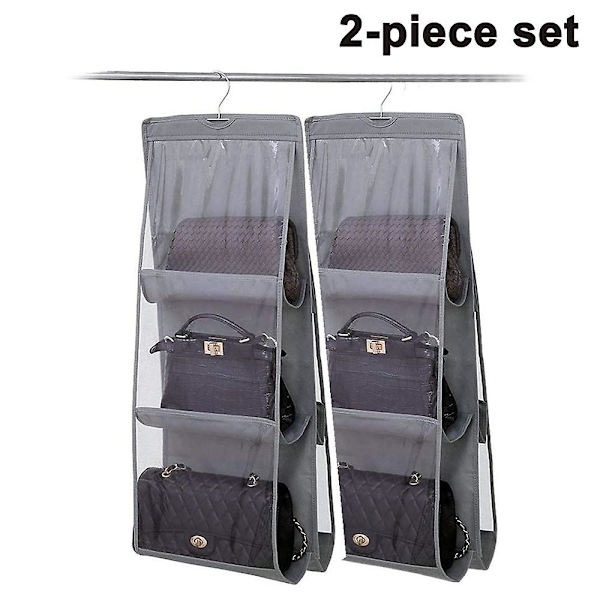 fleeceväskor | Set med 2 st non-woven väskor G3128A - Grå