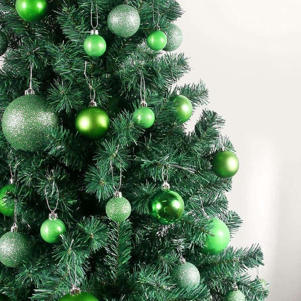 36 stk julekuler, julekuler til å henge på juletreet (4 cm/36 stk)