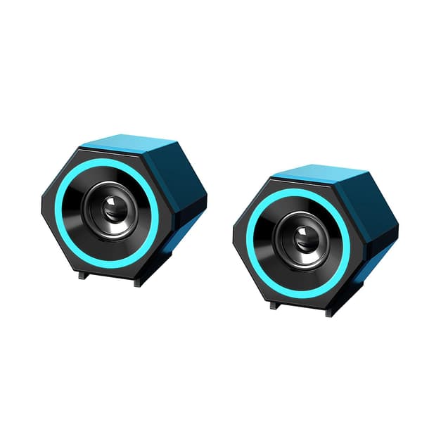 Computerhøjttalere Computerlyd Notebook Desktop Lille Højttaler USB Kablet Tung Subwoofer Lille Højttaler Udsalg