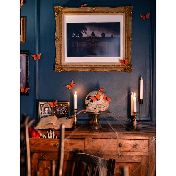Skjelettdekorasjon 24 x 18 cm Halloween - 228368 (One Size)