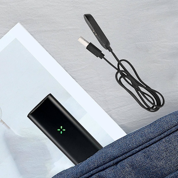 Reservedeler ladestasjon + USB-kabel for PAX 3 PAX 2 tilbehør Ladetilbehør（Svart）