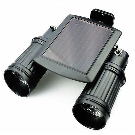 14 LED solcelle vegglys kraft bevegelsessensor veggsikkerhet 2 hode vanntett