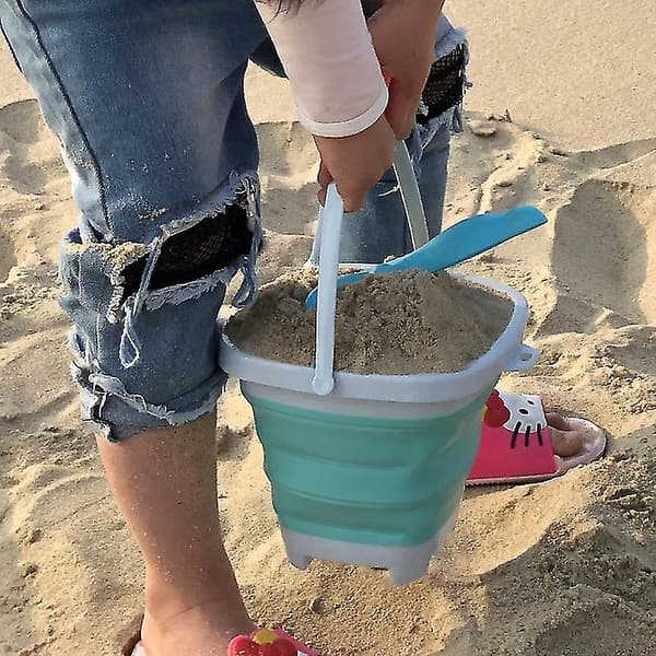Børns Sandværktøjssæt Foldbart Bærbart Multifunktionelt Holdbart Letvægts Langtidsholdbart Anti-læk Til Strandgård