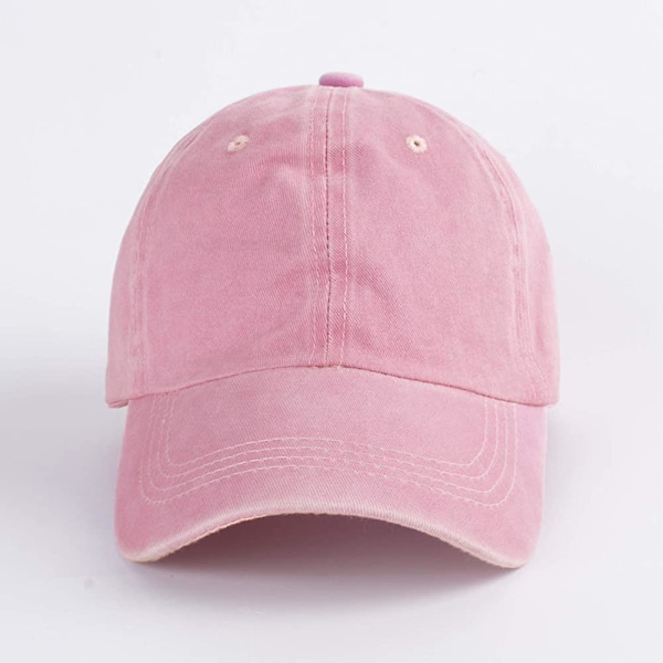Unisex bomullsprofil keps med låg profil, klassisk retro pappahatt tvättad basebollkeps Heilwiy present
