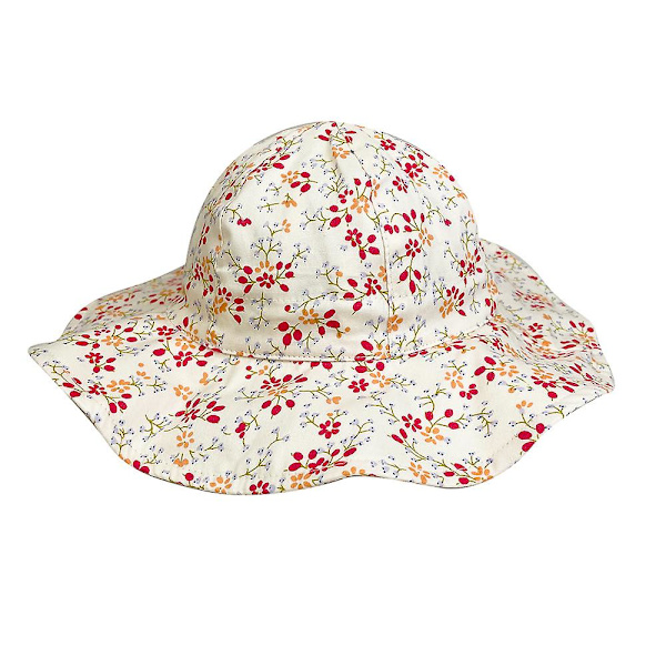 Dww-L-Girl Auringonhattu Säädettävä Leveälierinen Hattu Auringonsuoja UPF 50 Vauvatyttö Poika Vauva Lapset Taapero Unisex
