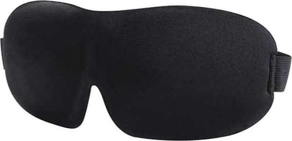 3D Sovmask Sovglasögon Ögonmask Mask Överdrag Ögon Svart Mörkläggningsbindel