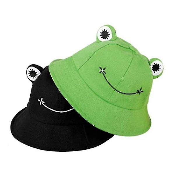 Adult Bucket Hat Cotton Summer Bucket Hat Women Cotton Sun Hat Women Gift(multiple Options)（Kids，green）