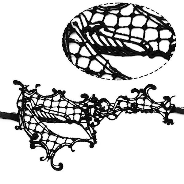 Fashion Cat Ears Headband Lace Eye Mask Costume Couples Cute Sexy Eyemask Masquerade Mask Hair Elastic Hoop
