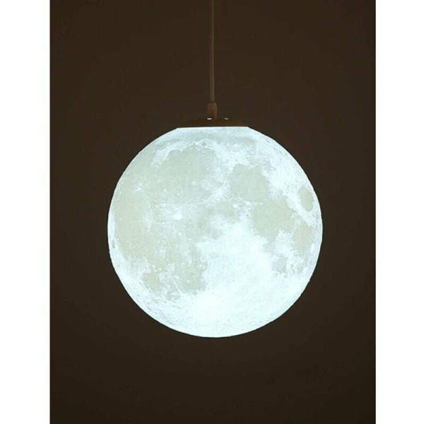 Moon Sovrum Taklampa Pendelljus Månljuskrona Inomhusbelysning Pendellampor Barnrum Vardagsrum Takkrona 18cm